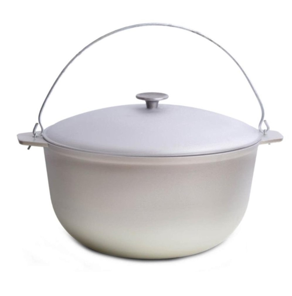 Казан алюмінієвий з кришкою, 20 л, EMPIRE